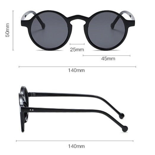 Óculos de Sol Redondo UV400 - Labela Joias