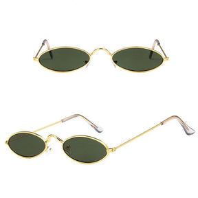 Óculos de Sol Retro Oval UV400