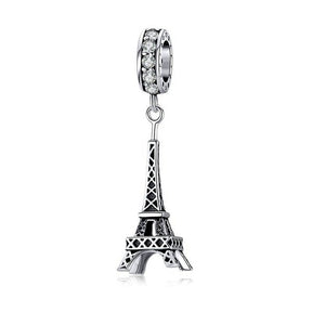 Berloque Charm Torre Eiffel Prata - Labela Joias